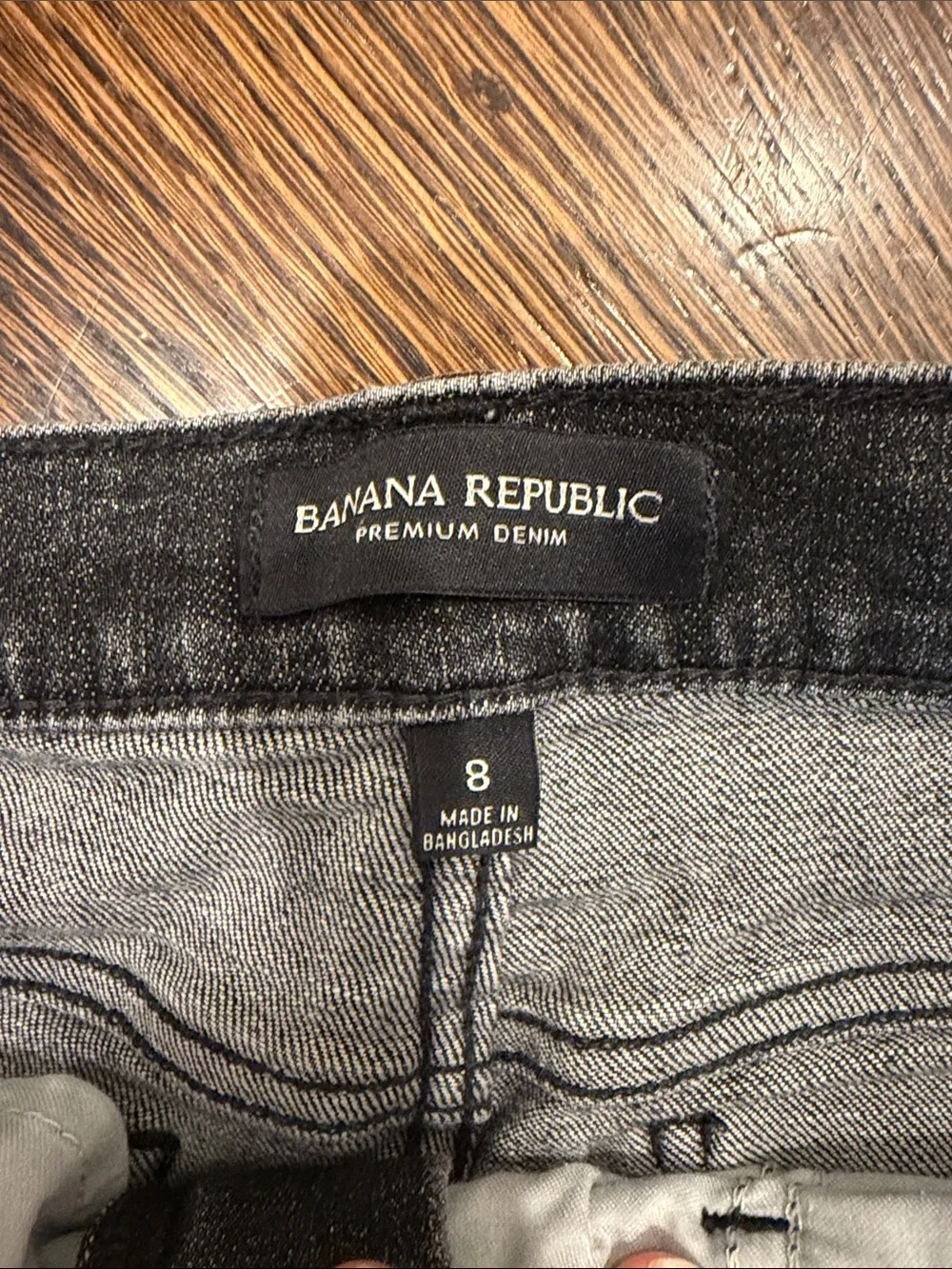 Banana Republic washed black
